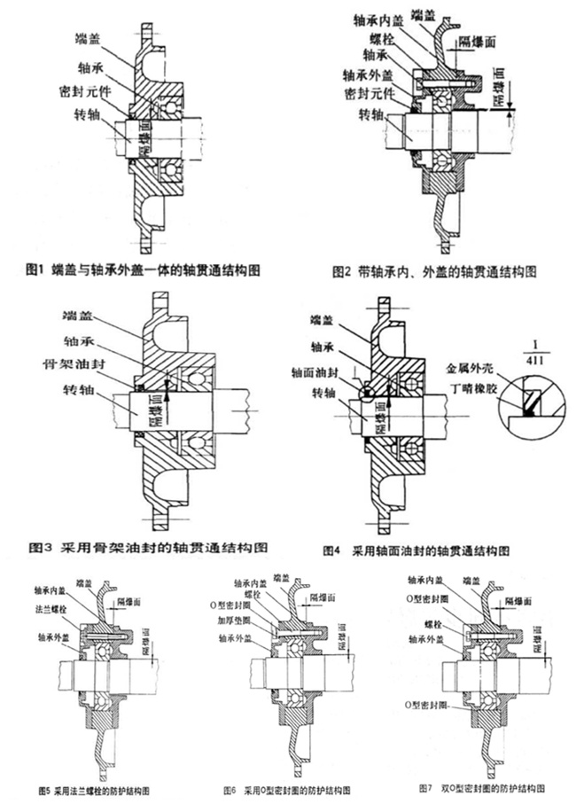 浅谈低压隔爆型三相异步电动机IP66防护结构